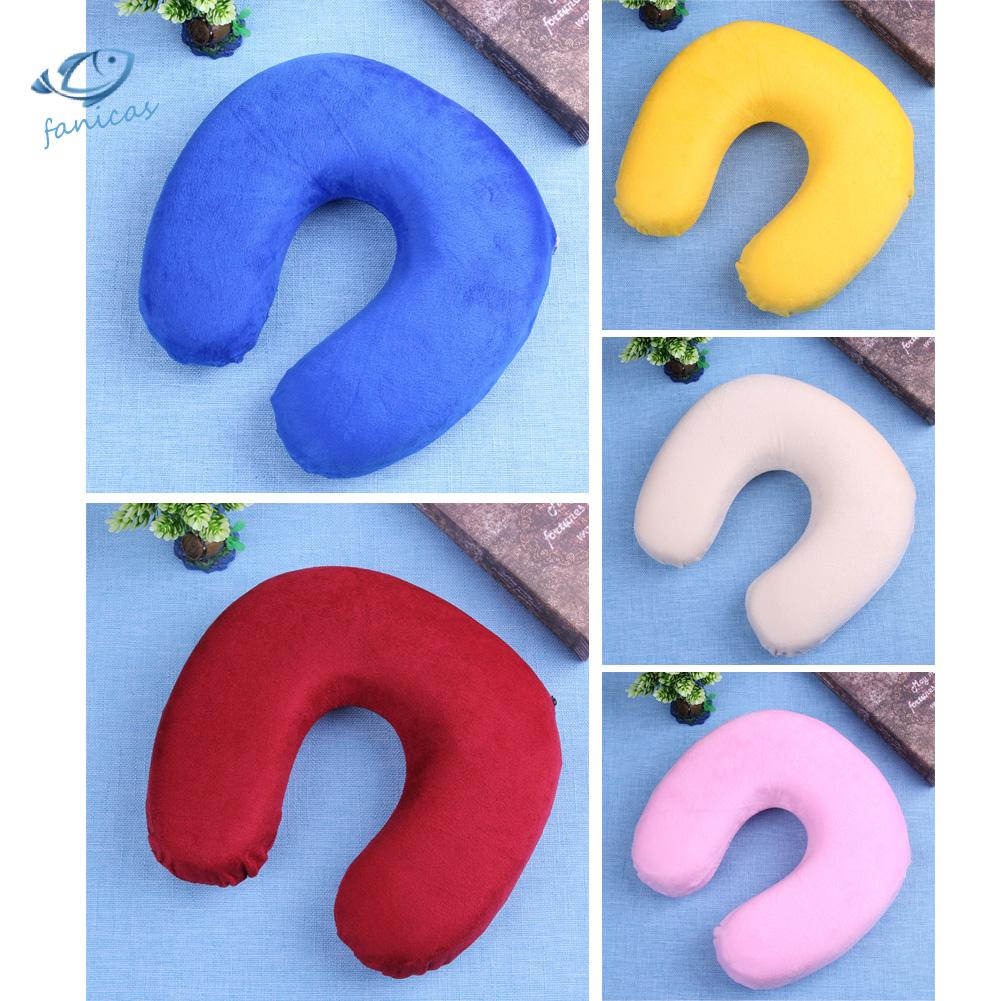Gối Kê Cổ Hình Chữ U Bằng Xốp Hoạt Tính