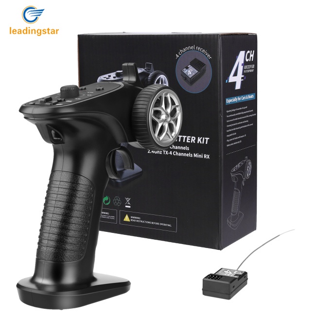 Thiết Bị Truyền Nhận Tín Hiệu Radio Tx4 2.4ghz 4ch Kèm Điều Khiển Cho Xe Hơi / Tàu Thuyền Pk Tg3 Fs-gt3b