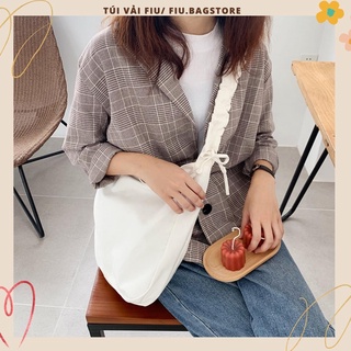 Túi Đeo Chéo Trơn Dây Rút Nhún Fiu.bagstore