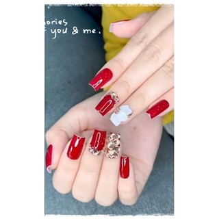 Bộ móng tay giả thiết kế 24 móng kèm keo