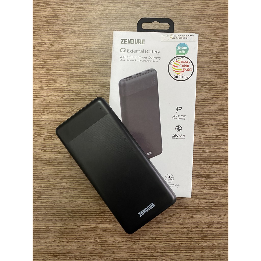 Pin Dự Phòng Zendure Super Mini 10000mAh -Hàng Chính Hãng