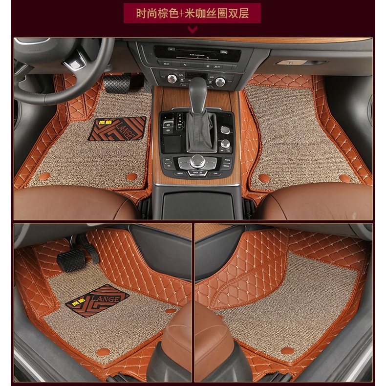 Thảm lót sàn ô tô 5D 6D cho Mazda 3, CX30 đời 2020- 2022 thảm da cao cấp không mùi không thấm nước phủ kín 90% sàn xe