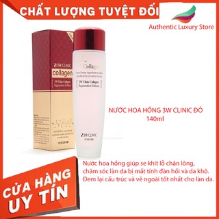 NƯỚC HOA HỒNG 3W CLINIC COLLAGEN ĐỎ #authenticluxury