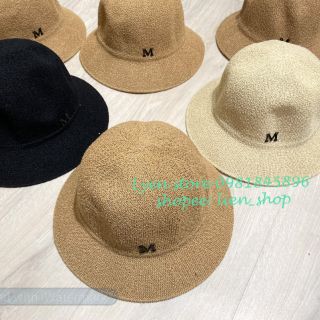 Mũ cói vành tròn tiểu thư