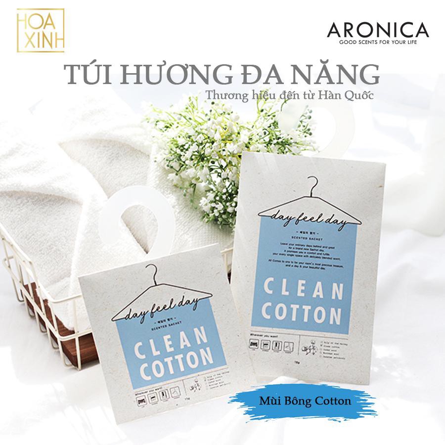 Túi Thơm Đa Năng Aronica Day Feel Day -  Clean cotton 18g