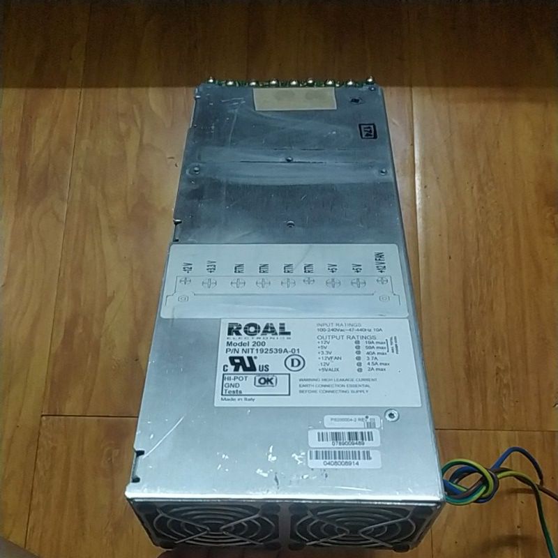 Nguồn nhiều đầu ra 3.3V 5V 12V -12V 24V. Hàng cũ tháo máy.