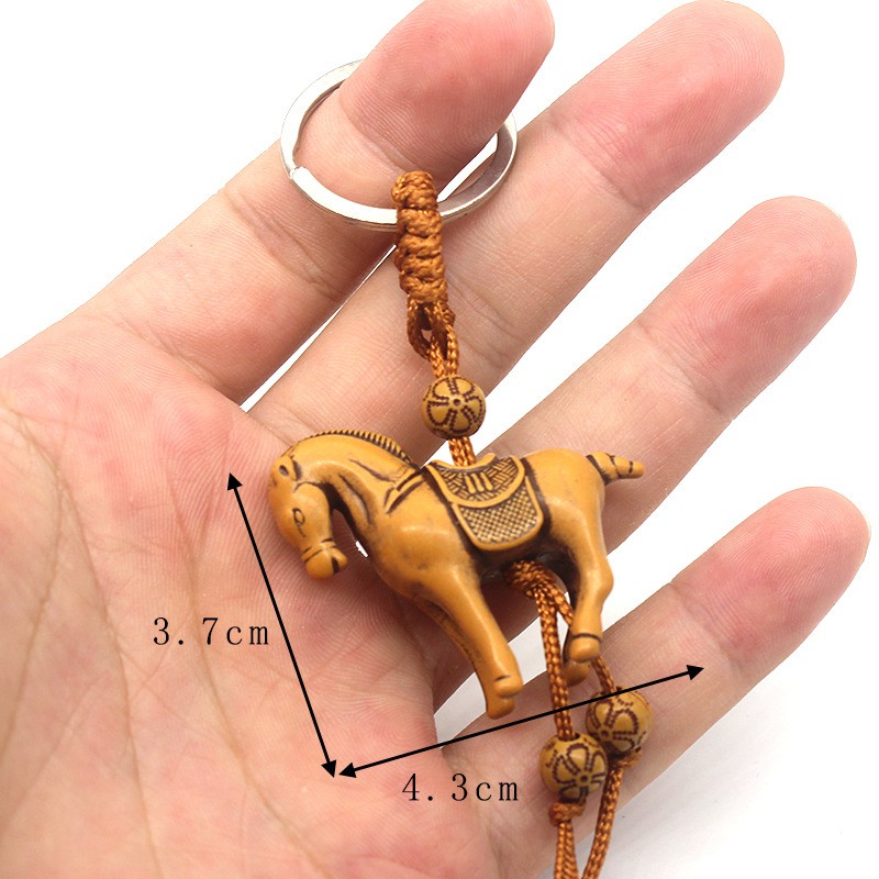 Móc khoá xe máy ô tô Proud Horse móc đĩa quần sang trọng cao cấp 097