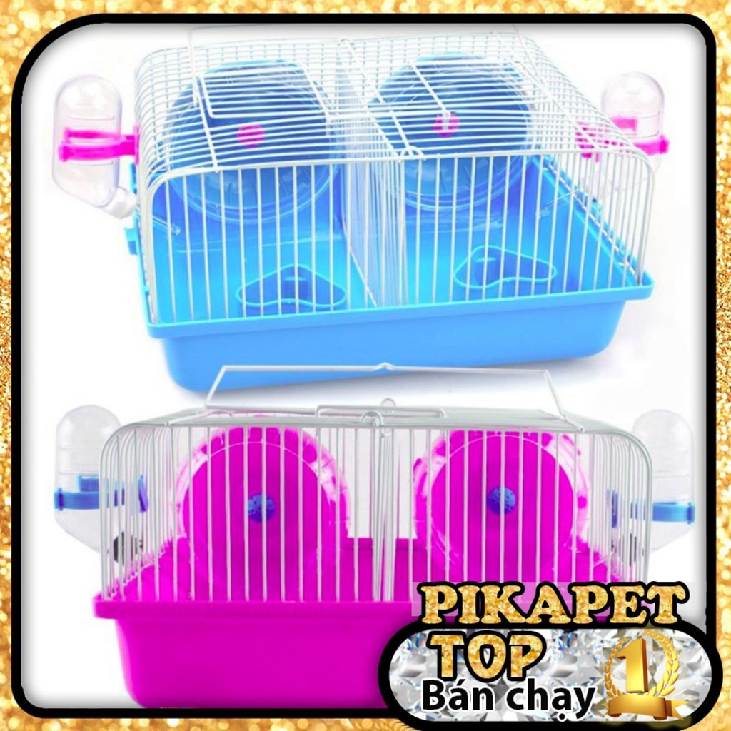 ✅[Có Quà Tặng]Lồng đôi Hamster