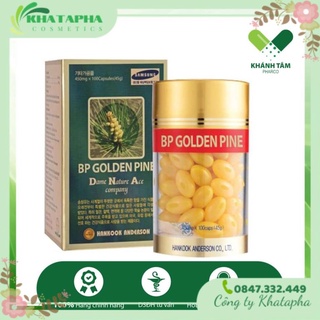 Tinh dầu thông đỏ Hàn Quốc BP GOLDEN PINE hỗ trợ trong các bệnh: mỡ máu,xơ vữa động mạch, tiểu đường, huyết áp...