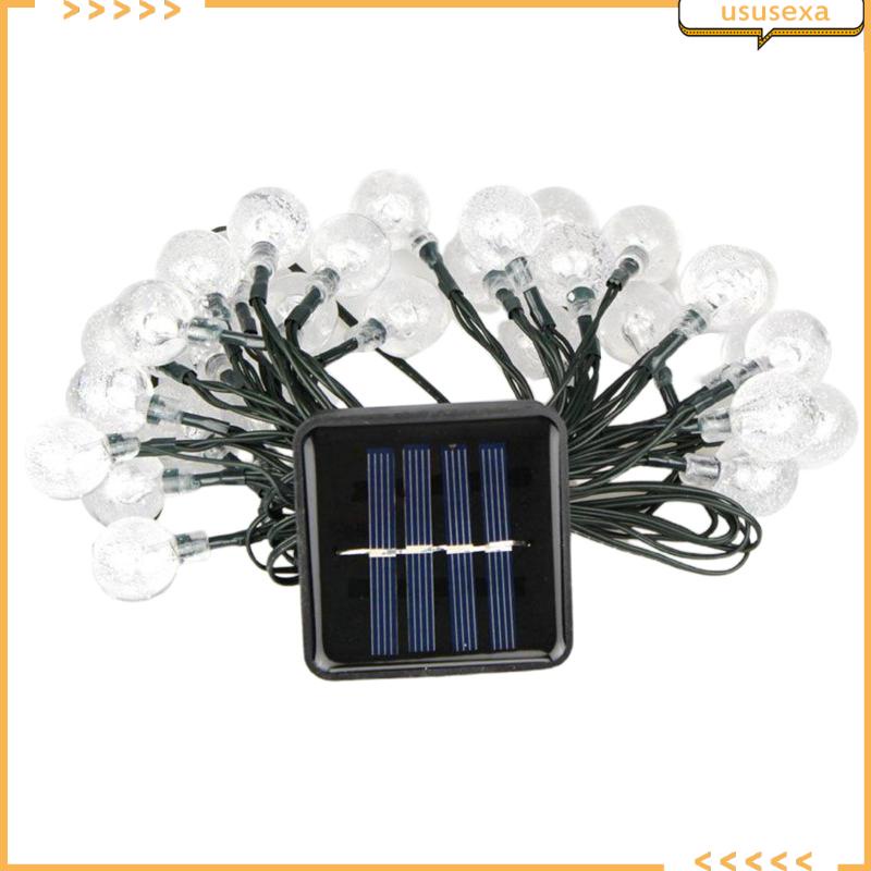 Dây Đèn Led 30 / 100 Bóng Treo Trang Trí Sân Vườn / Tiệc Cưới / Sân Vườn Sử Dụng Năng Lượng Mặt Trời