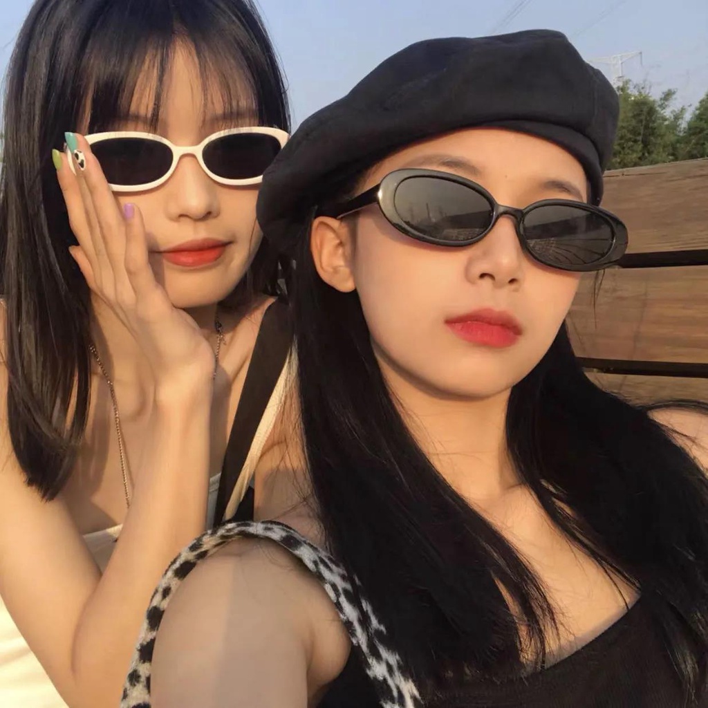 Kính Mát Mắt Mèo Phong Cách Retro Hàn Quốc