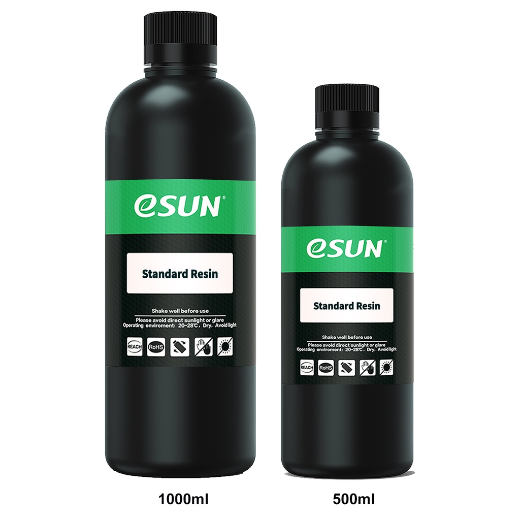 Nhựa in 3d ESUN Standard Resin 0.5kg-1kg/Chai Vỏ Nhựa