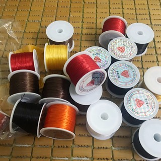 Cuộn dây xỏ chuỗi hạt sợi tơ siêu bền, cước xâu chuỗi hạt - Nhiều màu sắc