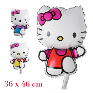 Hoạt Hình Bong Bóng Nhôm Hình Hello Kitty