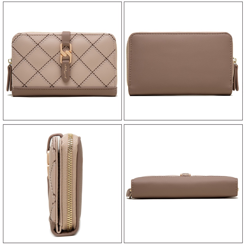 Ví Nữ Có Khóa Kéo Thời Trang