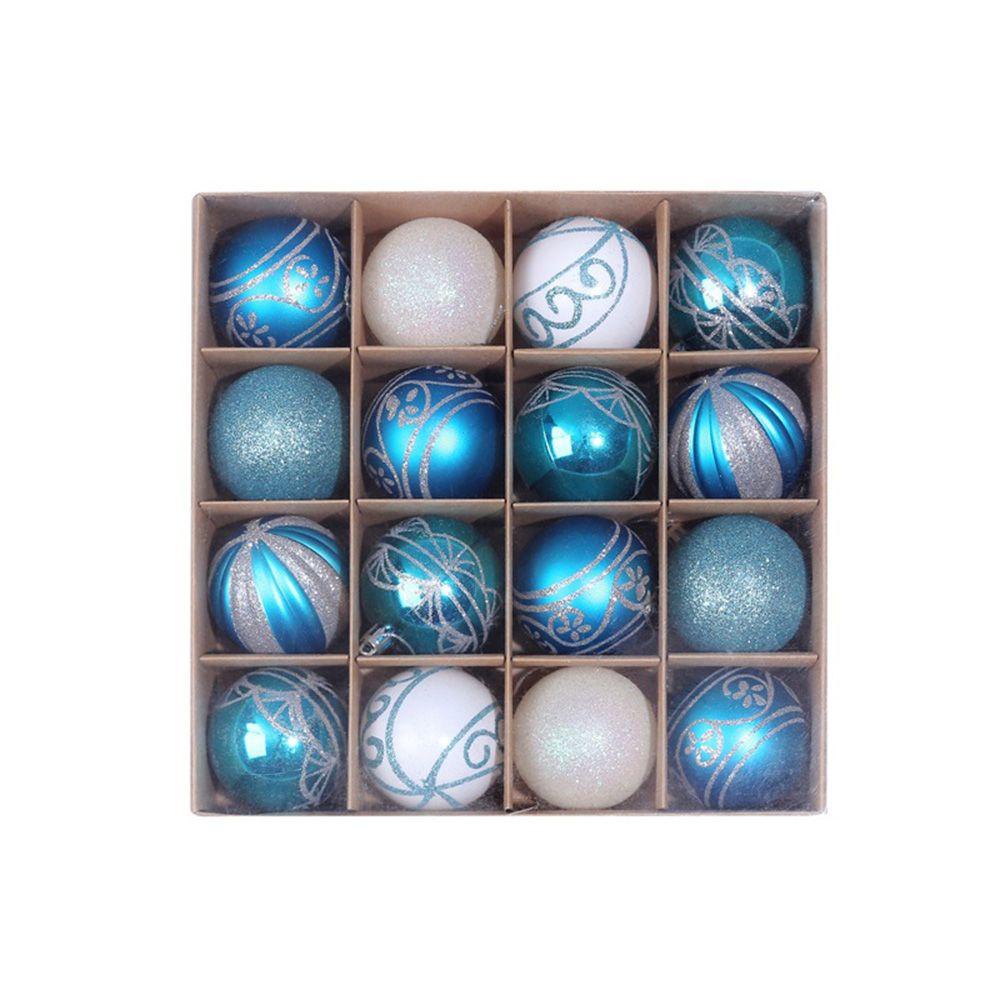 Set 16 Quả Châu Trang Trí Giáng Sinh Năm Mới