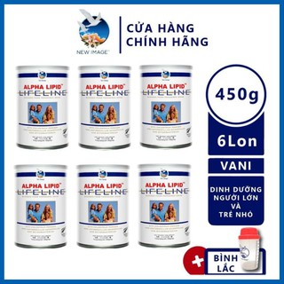 [CÓ HÓA ĐƠN] SỮA NON ALPHA LIPID LIFELINE 450G CỦA NEW ZEALAND (COMBO 1 THÙNG 6 LON)