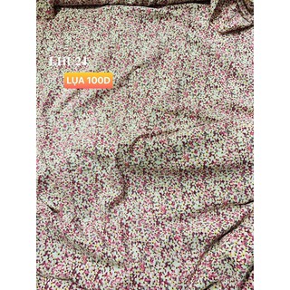 VẢI LỤA 100D HOA NHÍ - DÒNG VẢI THÔNG DỤNG - 1 MÉT X 1M5