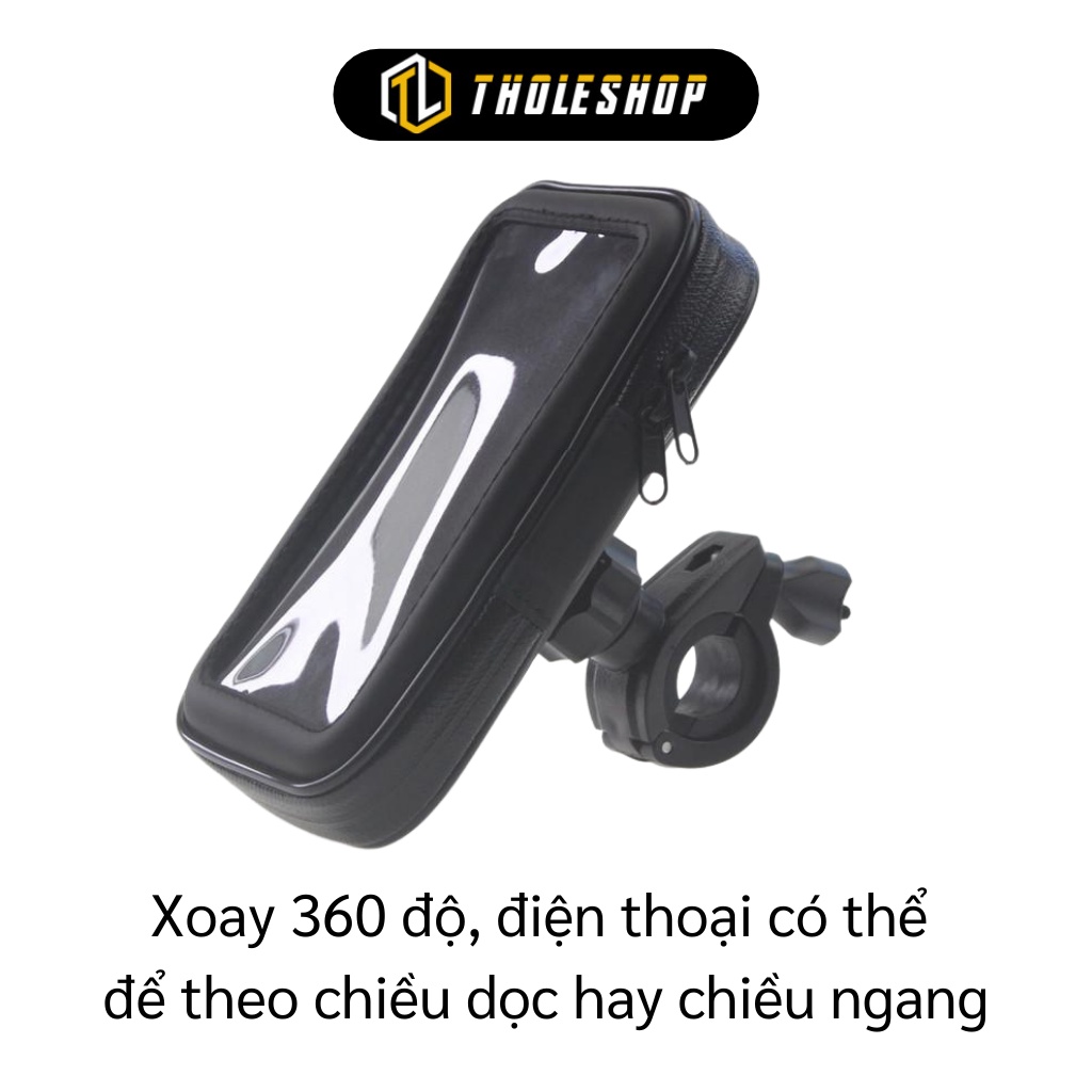 Túi Đựng Điện Thoại - Giá Đỡ Điện Thoại Có Khung Gắn Xe Đạp Chống Thấm Nước 7149