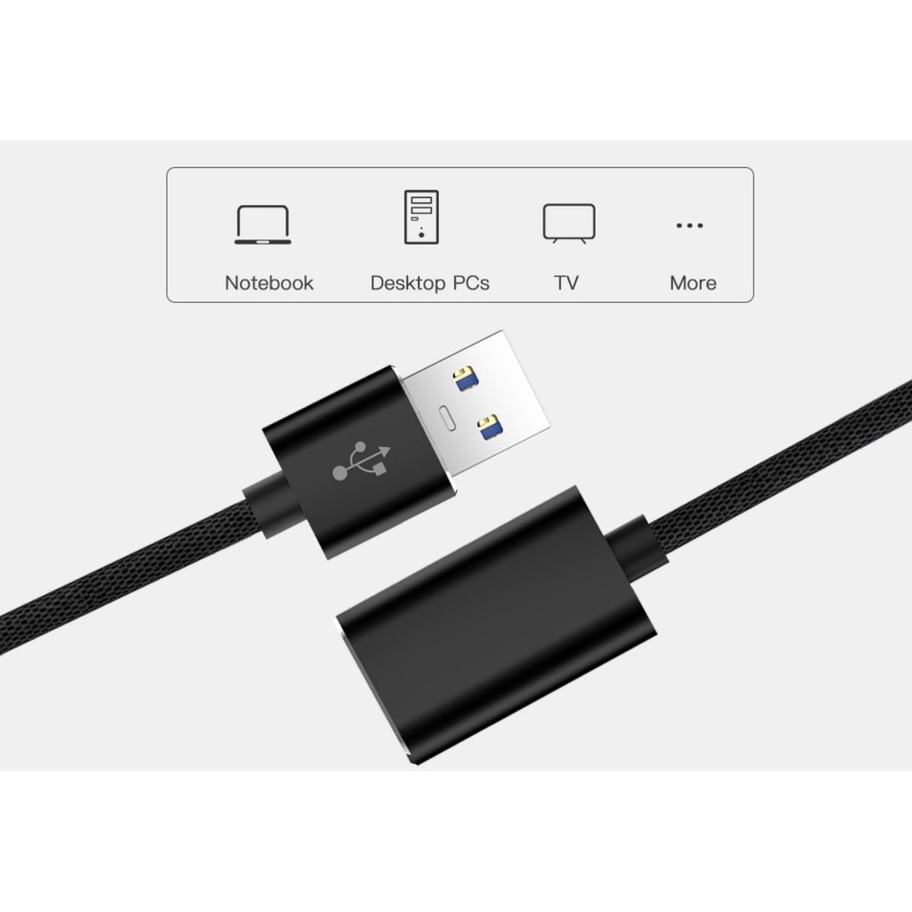 Dây cáp USB nối dài 1M USB 3.0