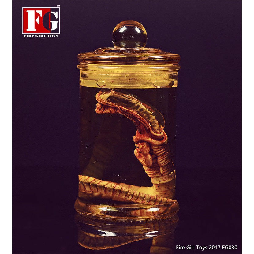 Mô hình đồ chơi người ngoài hành tinh ấu trùng trong phim Alien tỷ lệ 1/6 độc đáo