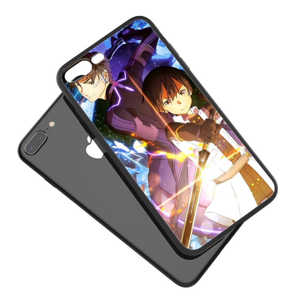 023 Anime Sword Art Online 2 iPhone 11Pro XS Max XR X 8 7 6 6S Plus Soft Case