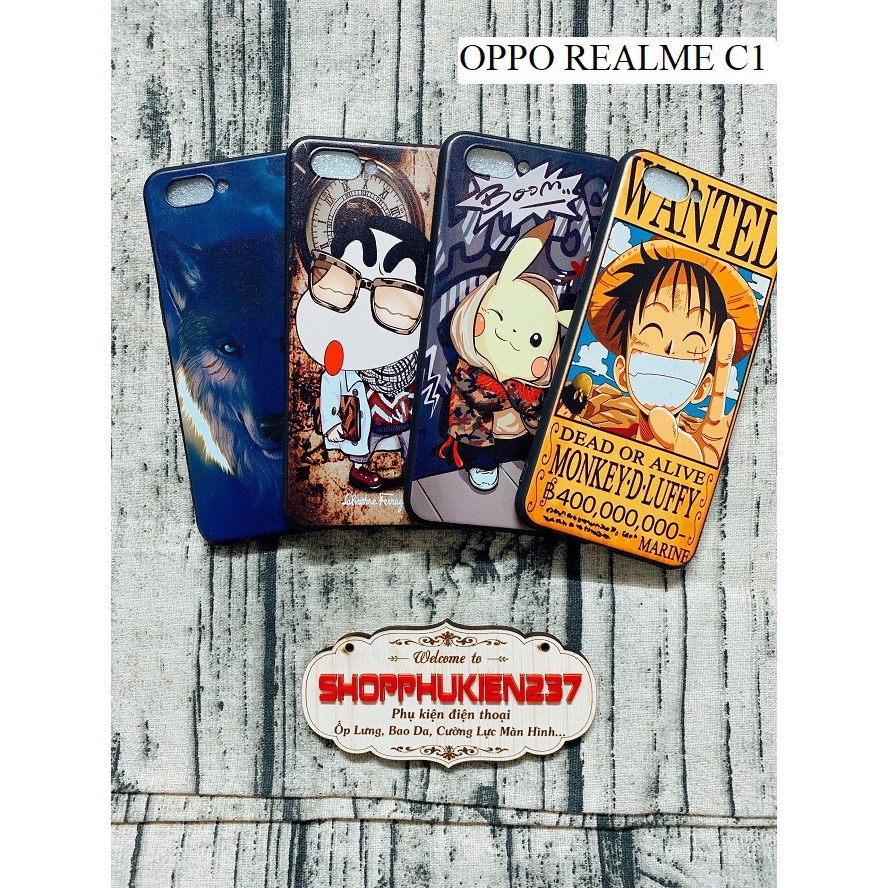 [Freeship toàn quốc từ 50k] Ốp Lưng Oppo Realme C1 Ốp Dẻo Hình Cao Cấp