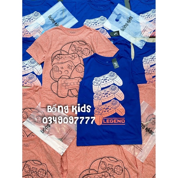 Áo Phông Bé Trai In Chữ Place