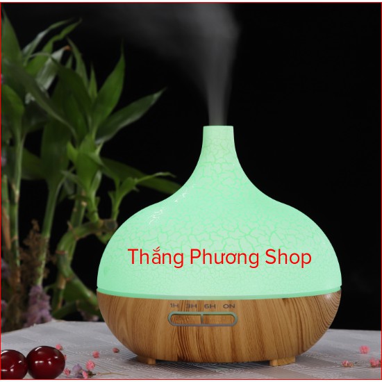 [BH 12 Tháng] Máy Tạo Ẩm, Máy Khếch Tán Tinh Dầu AROMA Hình Giọt Nước ( Tặng Chai Tinh Dầu 10ml)