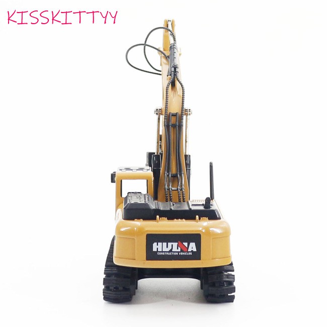 kisskittyy  Static Model Of HuiNa 1710-2 1:50 Full Alloy Excavator control excavator toy controller forklift toys Mini Car