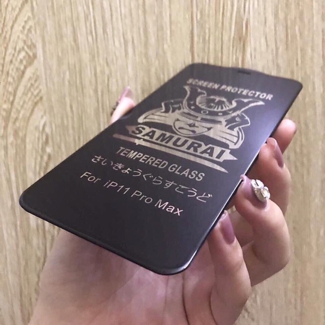 Kính cường lực samurai iphone 11promax/ip11/ip11pro/xsmax/XR/x
