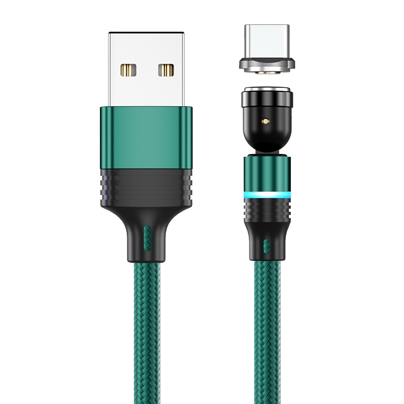 Dây Cáp Sạc Nam Châm 3A Micro USB Type C 2m 1m Cho Điện Thoại
