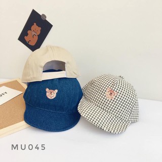 Mũ lưỡi trai hình gấu cho bé MU045