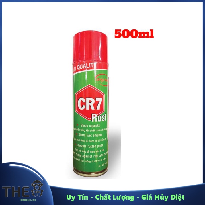 Bình Xịt Chống Rỉ Sét Đa Năng Socare CR7 500ml .Uy Tín - Chất Lượng - Giá Hủy Diệt