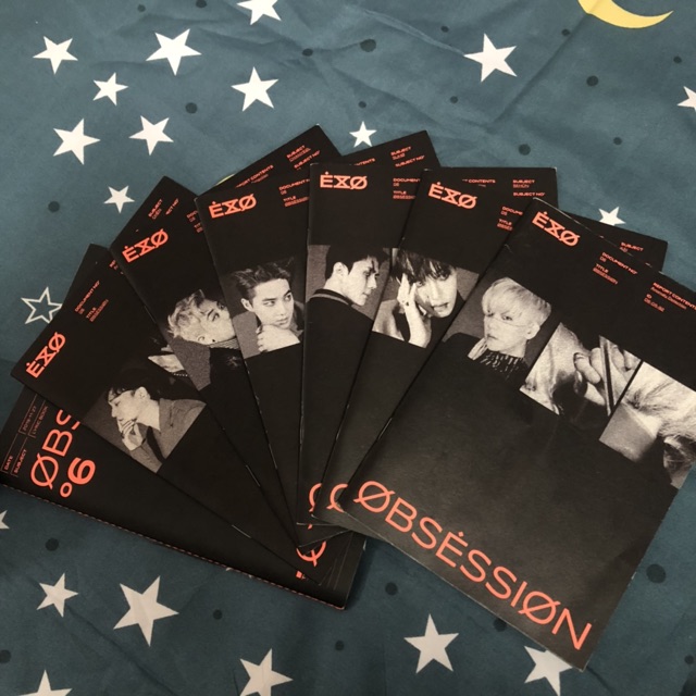 !! Pass album rỗng EXO Obsession Ver X !!