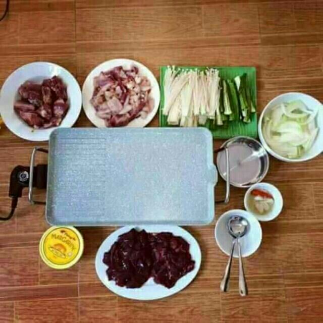 Bếp nướng vân đá