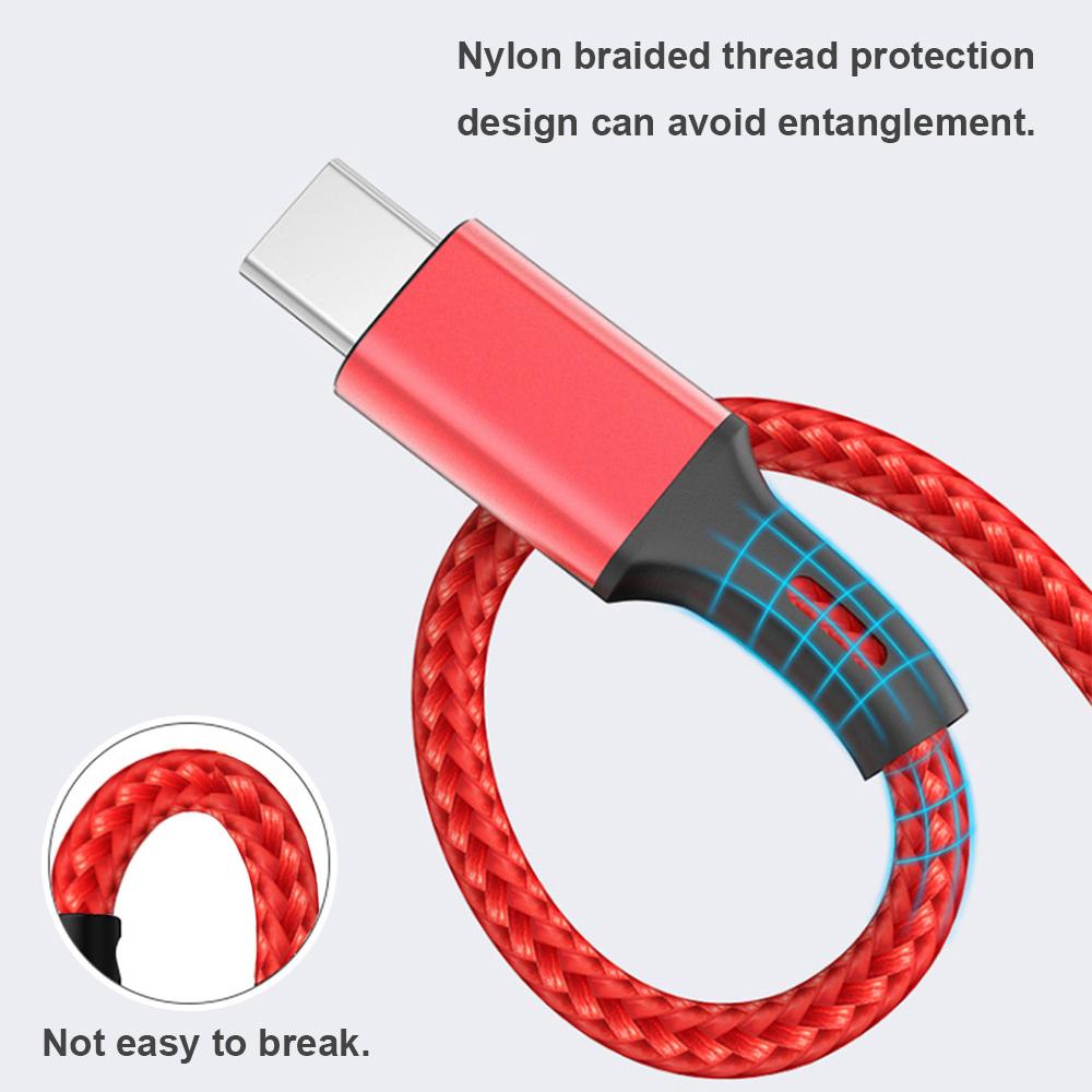 Cáp sạc Elough cổng micro USB Type C 3A 3 trong 1 tiện lợi chuyên dụng cho điện thoại