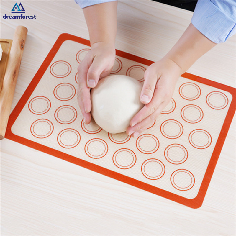 DF Tấm Silicone Nướng Bánh Macaron Chịu Nhiệt Cao