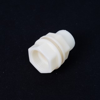 Ren 3/4 - 27 - Ốc nhựa ép lắp bồn phi nước, khớp nối vách ngăn nhựa