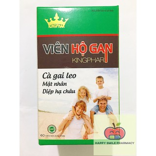 VIÊN HỘ GAN KINGPHAR – Cà gai leo, mật nhân, diệp hạ châu