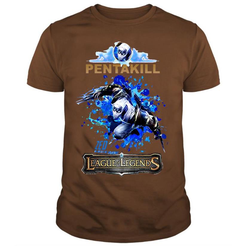 Áo Thun ZED PENTAKILL, Áo Thun LMHT ZED PENTAKILL Cao Cấp - LOL TSHIRT (Ảnh thật)