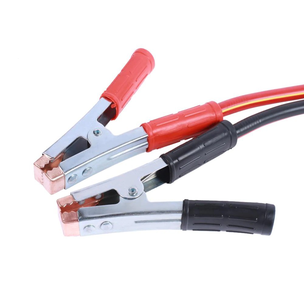 Bộ Cáp 3 Mét Kích Điện/ Câu Bình Ắc Quy Đầu Kẹp Cá Sấu Lõi Đồng - Cần Thiết Cho Ô tô, Xe Hơi Chết Máy