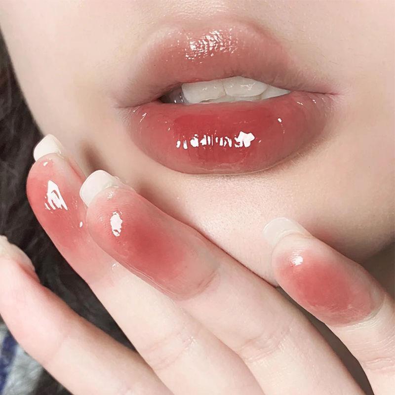 【NEW】Son Bóng pinkcoco Màu Nude Nhạt Mềm Mượt Dưỡng Môi Chống Thấm Nước Hàng Nội Địa Trung