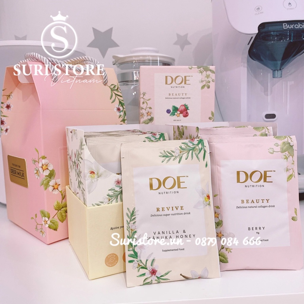 ￼Bộ sản phẩm sữa hươu Pamu DOE Nutrition