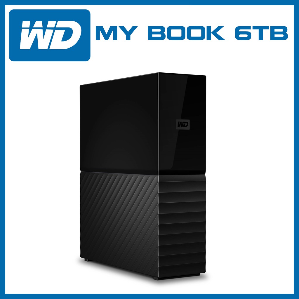 Ổ Cứng Di Động WD My Book 6TB 3.5 USB 3.0