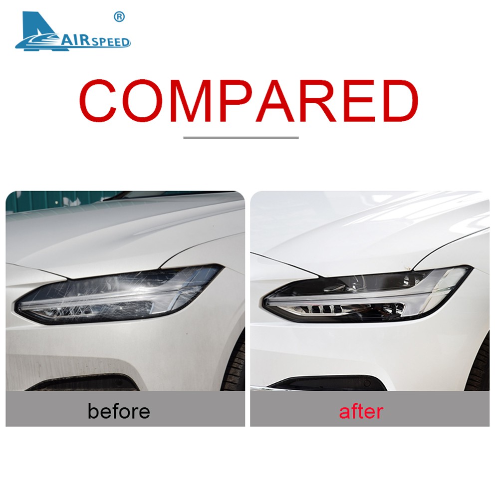 Set 2 Miếng Phim TPU Dán Bảo Vệ Đèn Pha Xe Hơi Volvo XC60 XC90 XC40 V90 V60 S60 S90