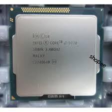 MH97 CPU intel core i 7-- 3770 ,i7--2600 Tray không box+tản