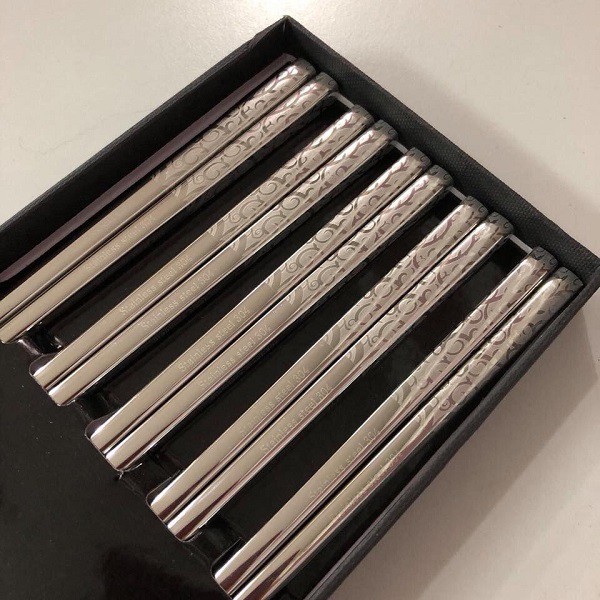 Bộ 5 đũa inox Nhật Bản
