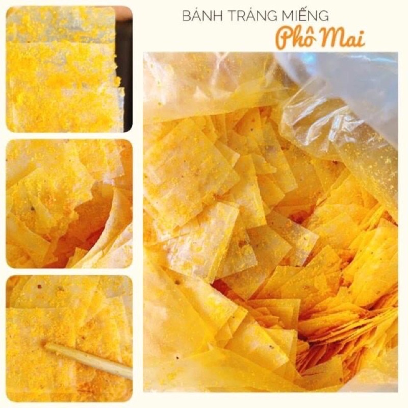 BÁNH TRÁNG TÂY NINH ĂN LIỀN VỊ PHÔ MAI/ TÉP HÀNH