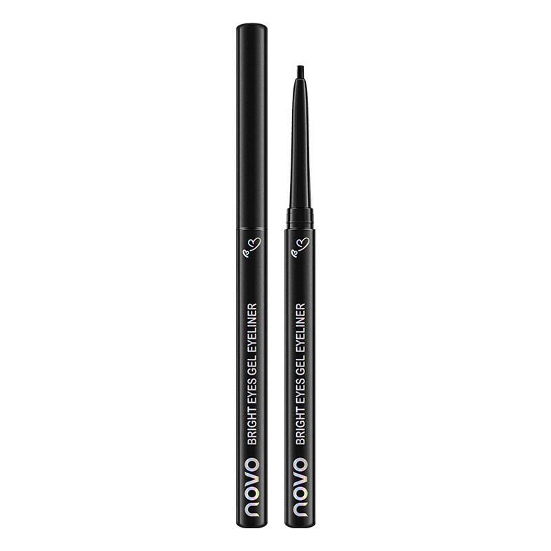 ♕Bút Kẻ Mắt NOVO Chống Thấm Nước Dạng Gel Màu Nâu Đen NO.5376